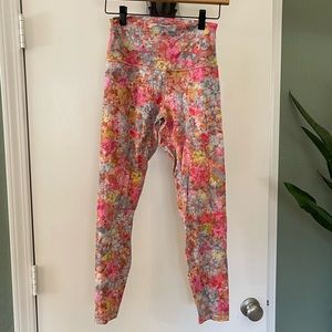 Lululemon Align HR Pant 25" Inflorescence Multi size 6 NWT